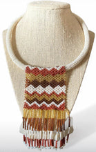Load image into Gallery viewer, Zulu Love Letter Necklace (Zig Zag)
