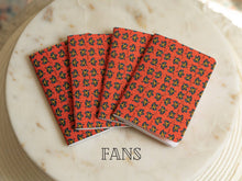 Load image into Gallery viewer, African Ankara Print Pocket Notebook: Fan Design