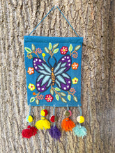 Load image into Gallery viewer, Blue Butterfly Tapestry Wall Art Decor