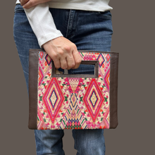 Load image into Gallery viewer, Huipil Clutch: Dark