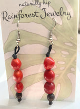Load image into Gallery viewer, Everyday Rainforest Earrings- Machete Flower Tree