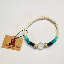 Load image into Gallery viewer, Opalite Ceramic Beaded Bracelet
