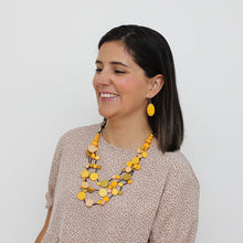 Load image into Gallery viewer, Yellow Multi Strand Millie Necklace