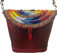 Load image into Gallery viewer, Maasai Leather Beaded Bag