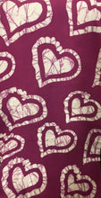 Load image into Gallery viewer, Fuschia Heart Infinity Scarf