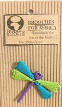 Load image into Gallery viewer, Wire Pin Dragonfly (Turquoise, Lime, Purple)