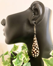 Load image into Gallery viewer, Polka Dot Batik Earrings