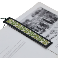 Load image into Gallery viewer, Green Hand-Embroidered Tatreez Bookmark