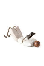 Load image into Gallery viewer, Set of Two Zimbabwean Simple Life Stone and Metal Readers