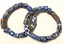Load image into Gallery viewer, Krobo Stretch Bracelet- Blue