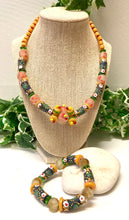 Load image into Gallery viewer, Ghanaian Krobo Necklace Set