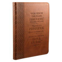 Load image into Gallery viewer, Hope & A Future Jer. 29:11 Brown Journal