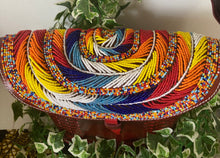 Load image into Gallery viewer, Maasai Leather Beaded Bag