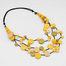 Load image into Gallery viewer, Yellow Multi Strand Millie Necklace