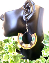 Load image into Gallery viewer, Ceramic Beaded Earrings