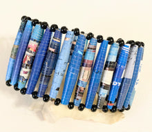 Load image into Gallery viewer, Brazilian Paper Beaded Links Bracelet