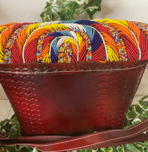 Load image into Gallery viewer, Maasai Leather Beaded Bag