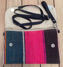 Load image into Gallery viewer, Peruvian Andina Wristlet -Pink, Black, Gray