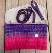 Load image into Gallery viewer, Peruvian Andina Clutch - Fuschia & Purple