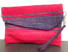 Load image into Gallery viewer, Peruvian Andina Clutch - Fuschia & Purple