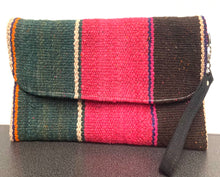 Load image into Gallery viewer, Peruvian Andina Wristlet -Pink, Black, Gray