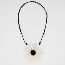 Load image into Gallery viewer, White Amaya Flower Statement Necklace