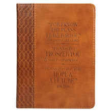Load image into Gallery viewer, Hope & A Future Jer. 29:11 Brown Journal