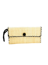 Load image into Gallery viewer, Natural ChiChi Straw Clutch Wristlet Bag