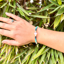 Load image into Gallery viewer, Opalite Ceramic Beaded Bracelet