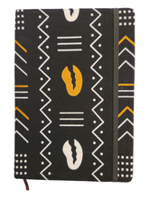 Load image into Gallery viewer, White & Brown Shell Beads - Journal