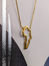 Load image into Gallery viewer, Africa Map Necklace