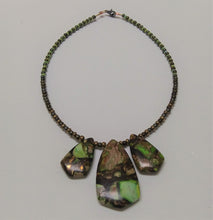 Load image into Gallery viewer, Green Sea Sediment Jasper Necklace