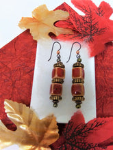 Load image into Gallery viewer, Crimson Squares