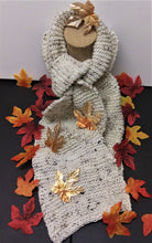 Load image into Gallery viewer, UNISEX- Tweed Knitted Scarf