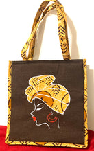 Load image into Gallery viewer, Mama Africa Shoulder/ Laptop Bag- Brown
