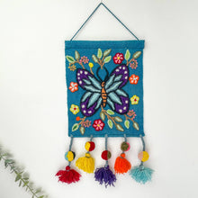 Load image into Gallery viewer, Blue Butterfly Tapestry Wall Art Decor
