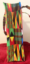 Load image into Gallery viewer, Mama Africa Shoulder/ Laptop Bag- Red Kente Headwrap
