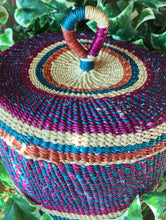 Load image into Gallery viewer, Abena Lidded Basket

