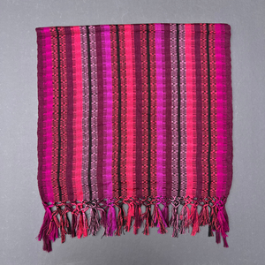 Pink Handwoven Scarf