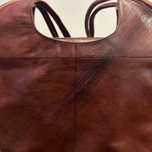 Load image into Gallery viewer, Leather Circle Purse (Cognac)
