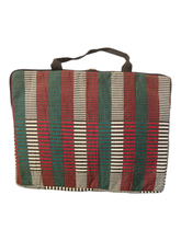 Load image into Gallery viewer, Red &amp; Green Kente Print- Laptop Case
