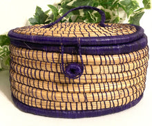 Load image into Gallery viewer, Purple Mukazi Basket
