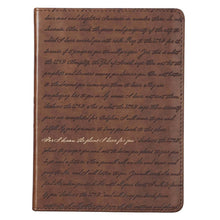 Load image into Gallery viewer, I Know the Plans Jer. 29:11 Brown Journal
