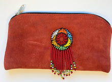 Load image into Gallery viewer, Red Beaded Purse
