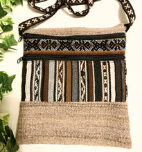 Load image into Gallery viewer, GRAY- Andean Boho Passport Bag
