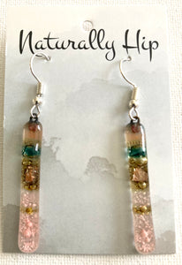 Glass Earrings- C