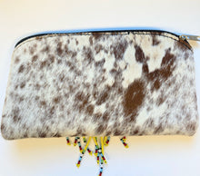 Load image into Gallery viewer, Animal Skin Beaded Purse
