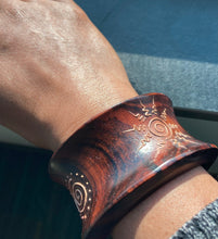 Load image into Gallery viewer, Wooden Cuff Bracelet
