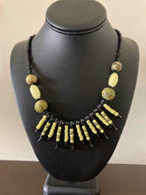 Load image into Gallery viewer, Citrus Glow Splash Beaded Necklace
