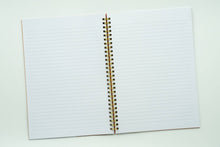 Load image into Gallery viewer, African Print Soft Cover Spiral Notebook - Diamonds
